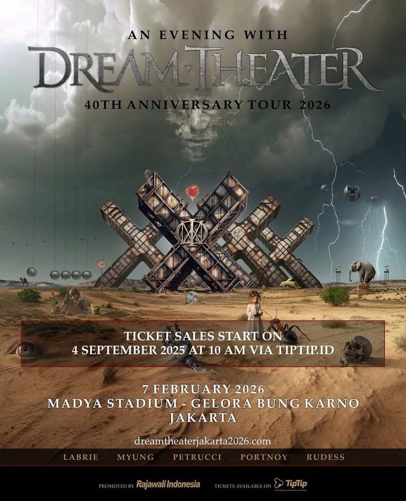 harga tiket konser Dream Theater di Jakarta 2026 dan cara belinya