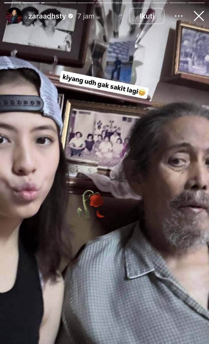 potret kenangan Adhisty Zara dan Acil Bimbo