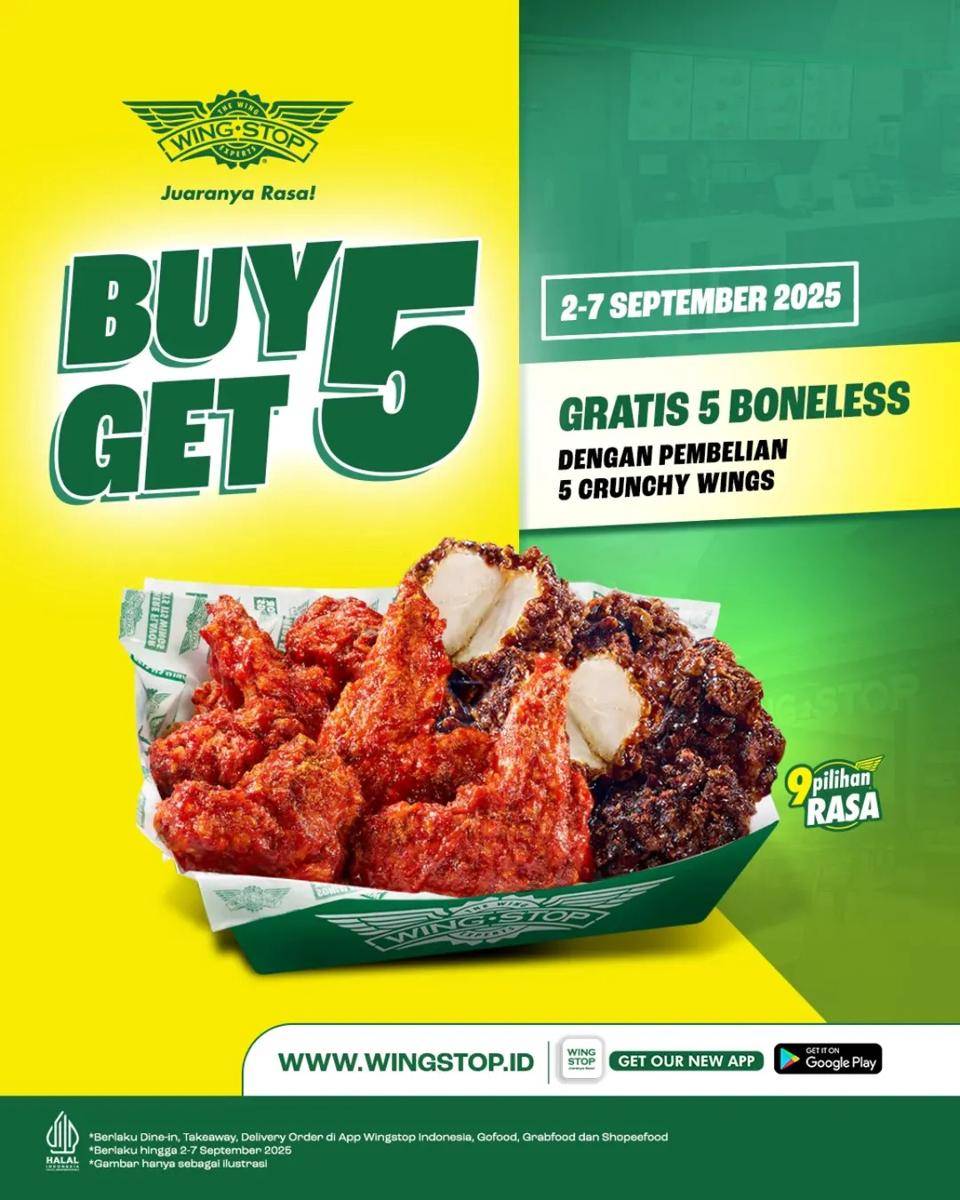 Promo Wingstop September 2025