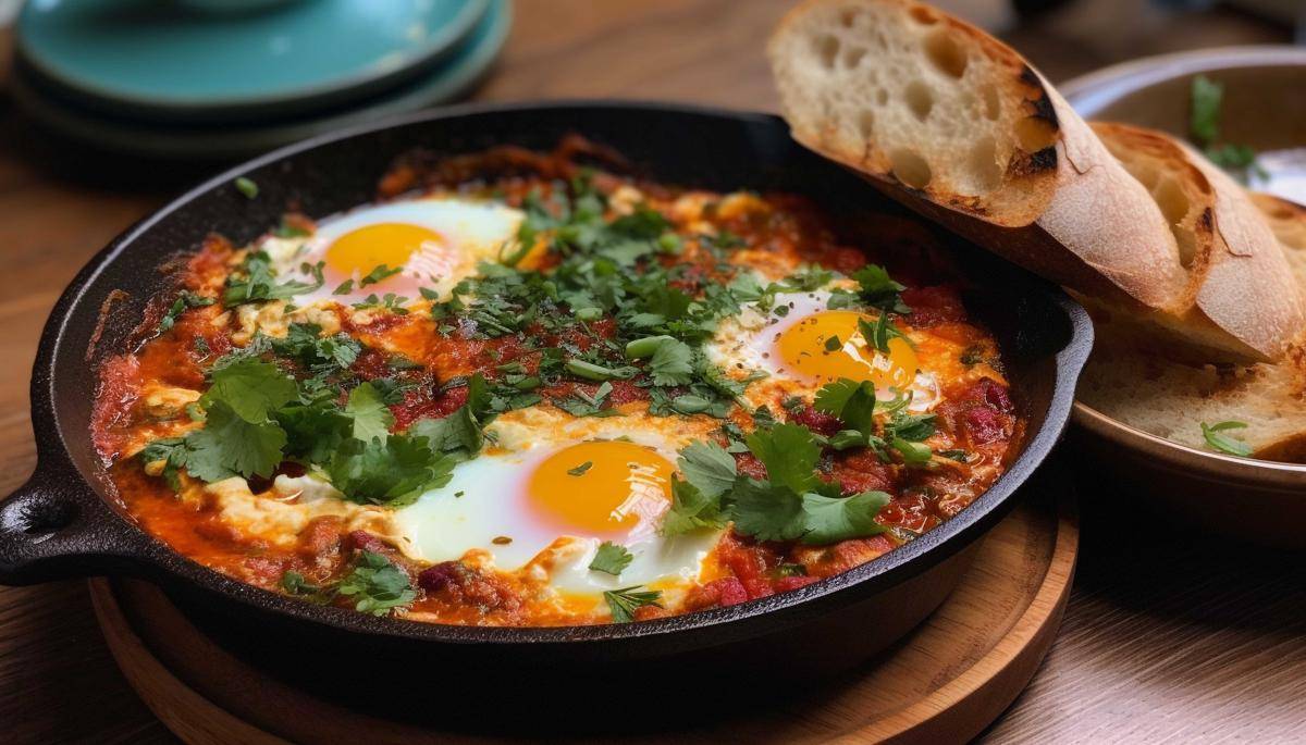 ilustrasi shakshouka (vecteezy.com/Andres Ramos)