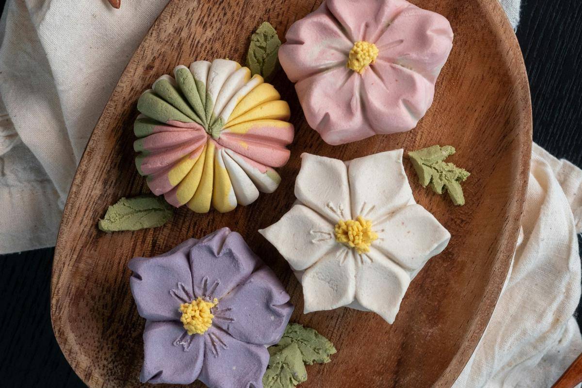 ilustrasi wagashi