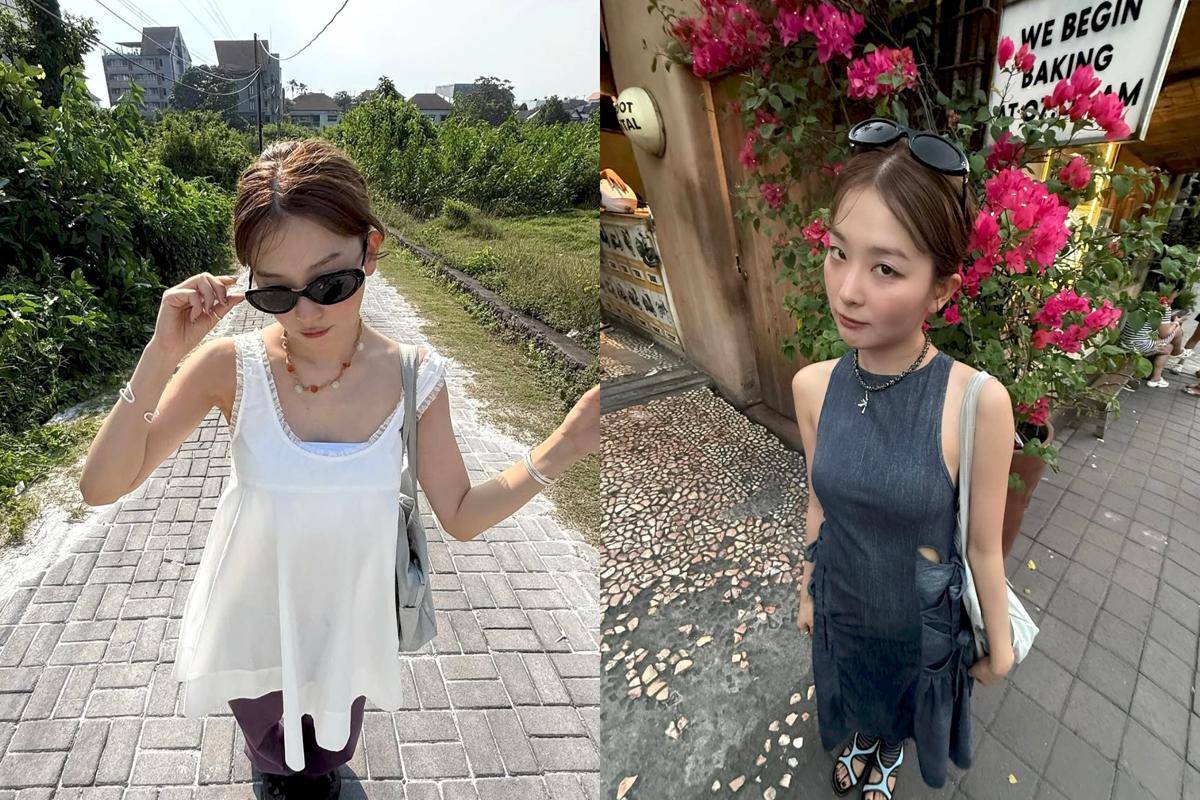 potret liburan Seulgi Red Velvet di Bali (instagram.com/hi_sseulgi)