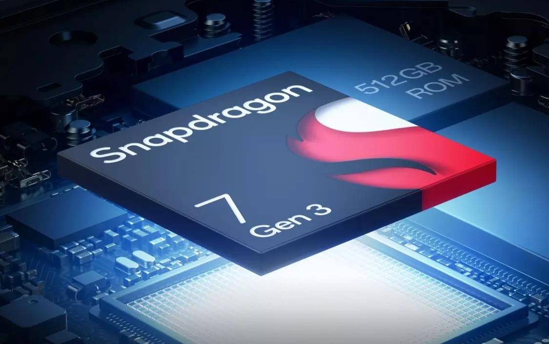 ilustrasi prosesor Qualcomm Snapdragon 7 Gen 3 