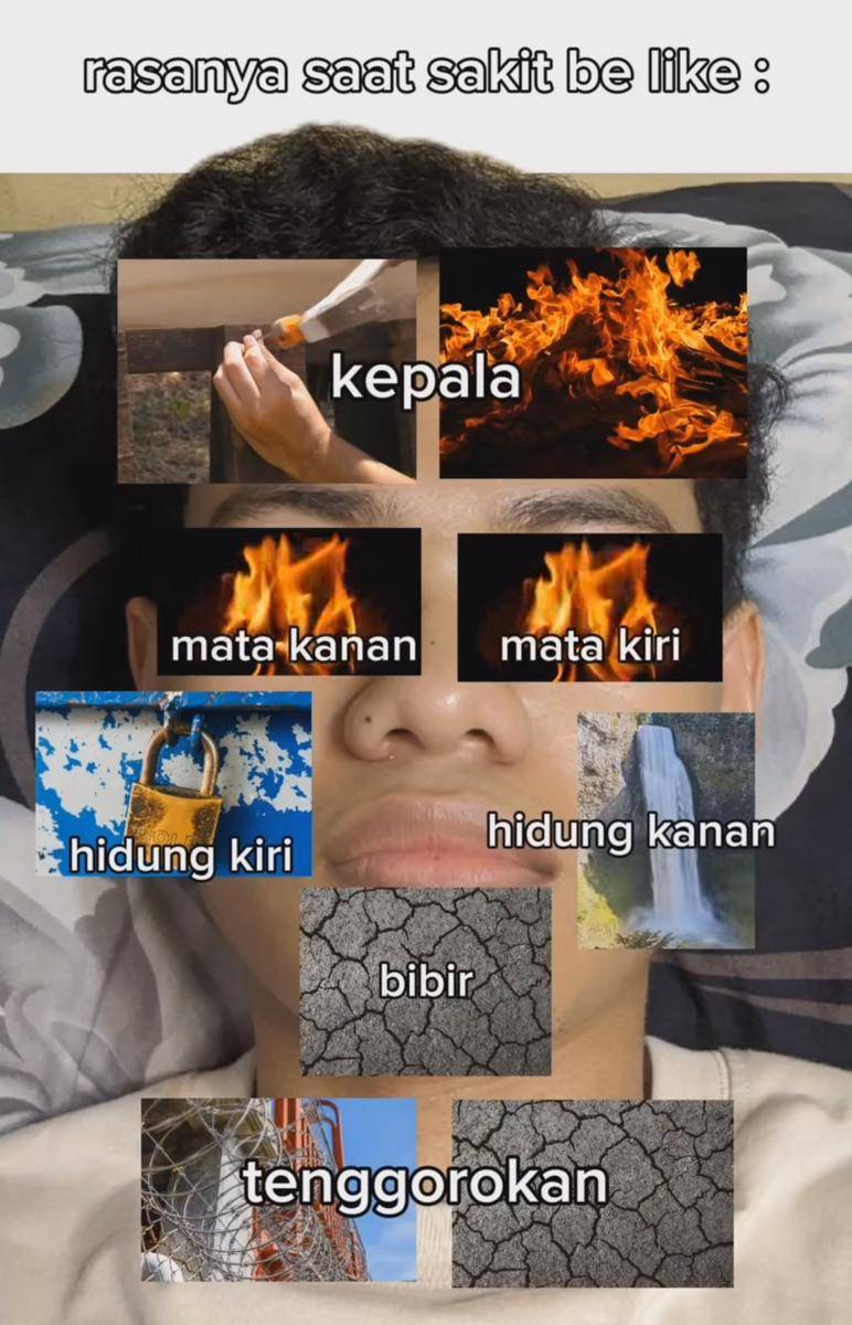 meme sakit