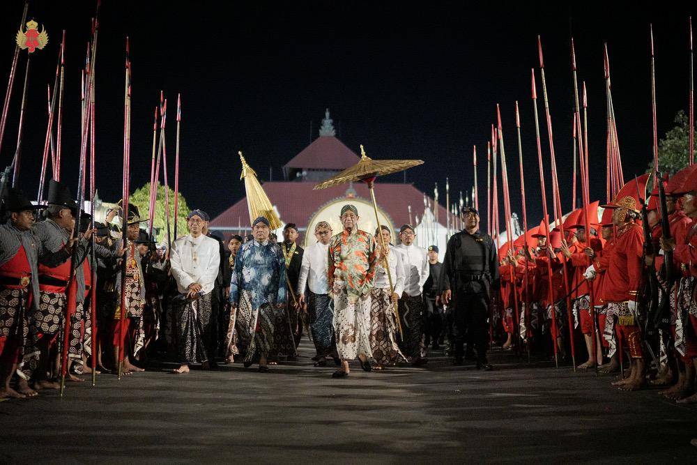 Potret prosesi Kondur Gangsa (kratonjogja.id)