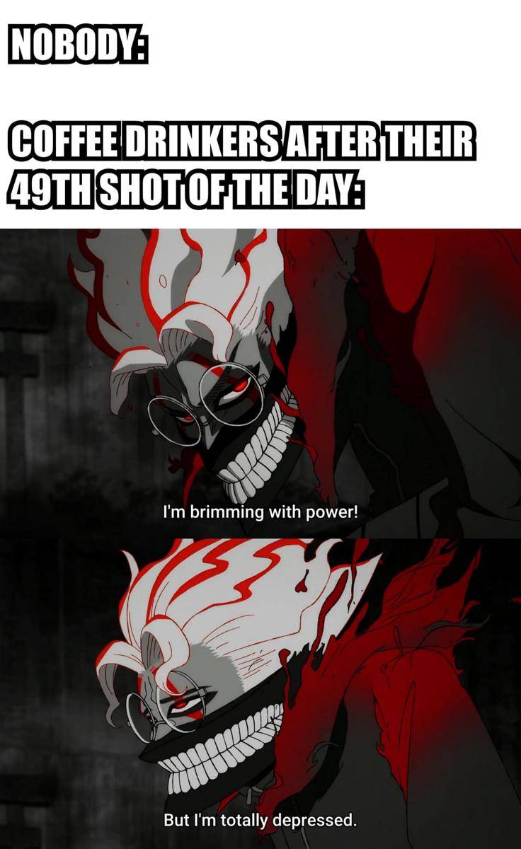 meme anime tentang kopi (reddit.com/user/beemovlite)