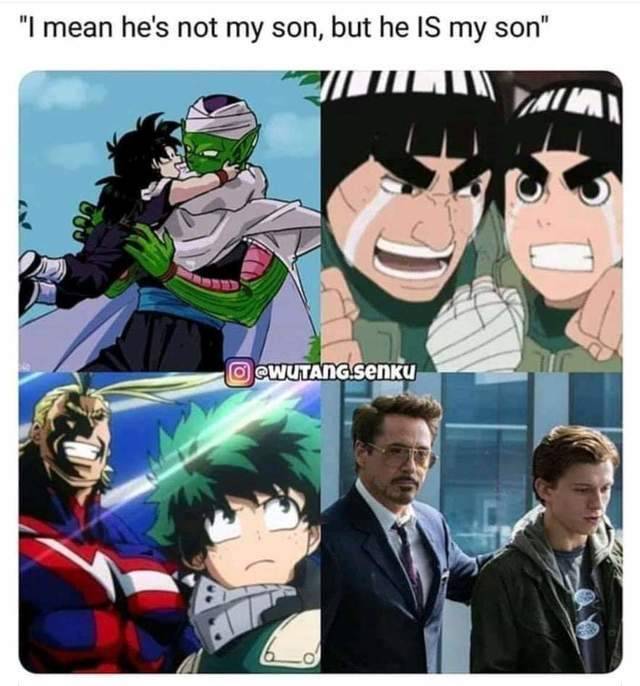 meme anime tentang anak cowok