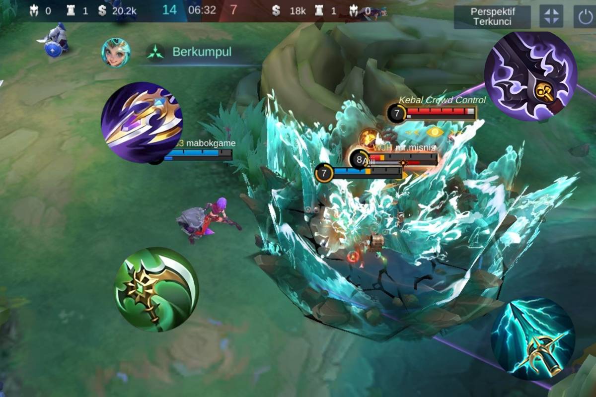cuplikan gameplay Ixia
