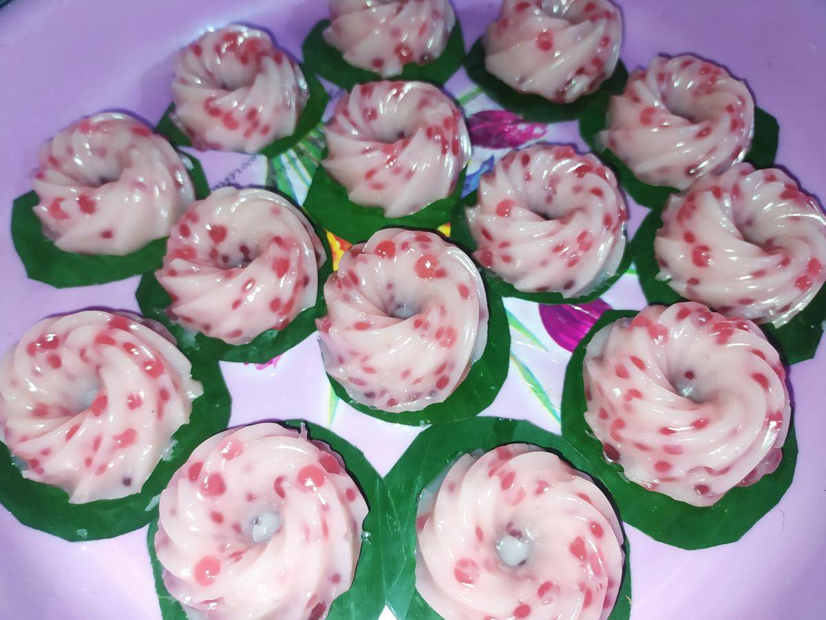 ilustrasi kue cantik manis