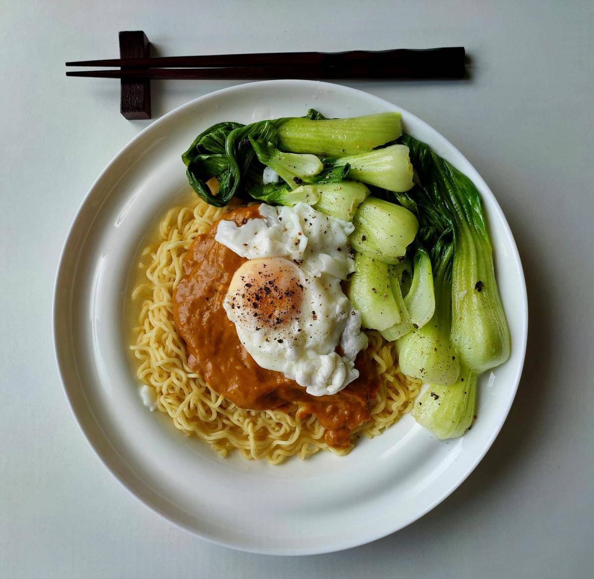ilustrasi resep mi goreng kornet 