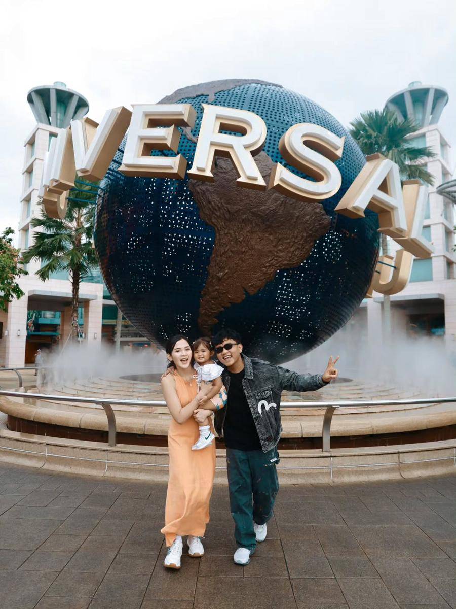 potret keluarga Denny Caknan
