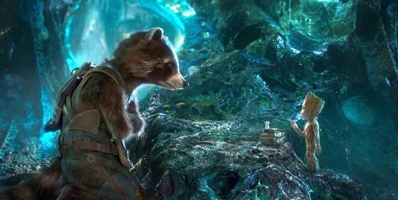 Rocket dan Groot 