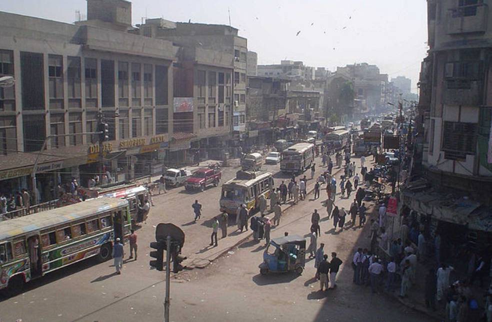 potret kota Karachi, Pakistan jaman dahulu 