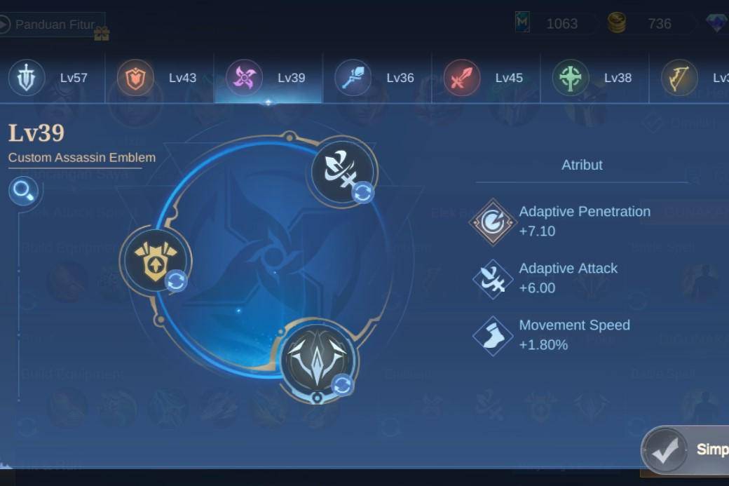 contoh emblem Ixia