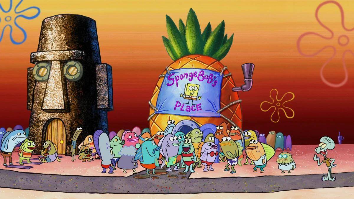 SpongeBob membuka restoran di rumahnya