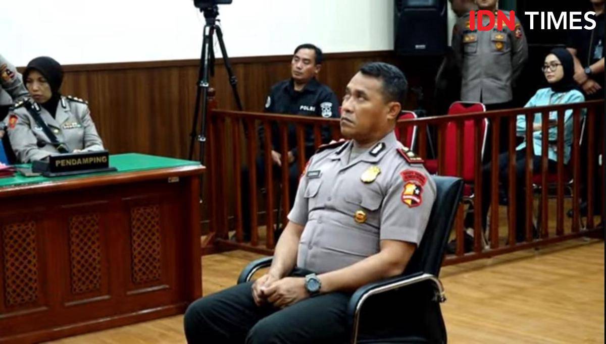 Kompol Kosmas K Gae pelindas driver ojol Affan Kurniawan 