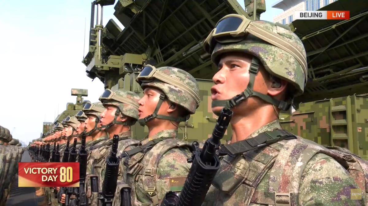 Tentara PLA China. (Youtube/CGTN)