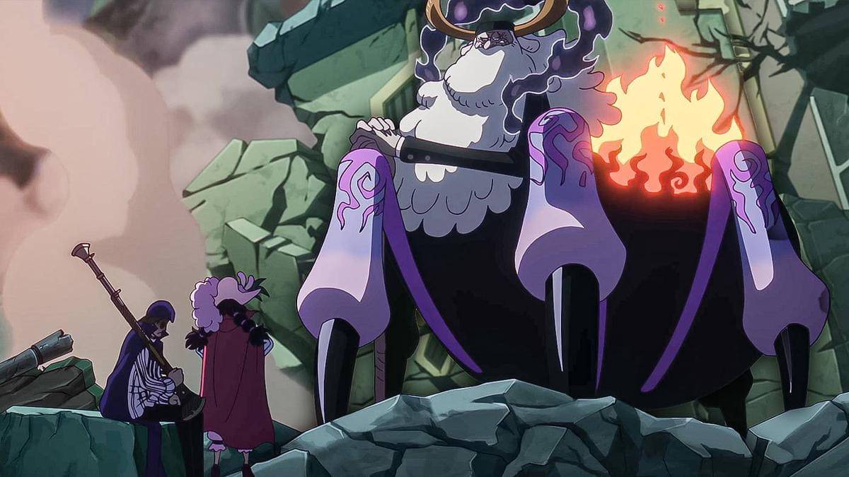 Van Augur Menemui Saint Saturn (Toei Animation/One Piece)