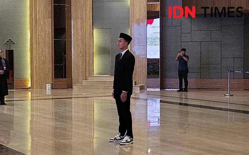Pengambilan sumpah Miliano Jonathans sebagai warga negara Indonesia, Timnas Indonesia kini sudah dapat striker baru (IDN Times / Tino Satrio)