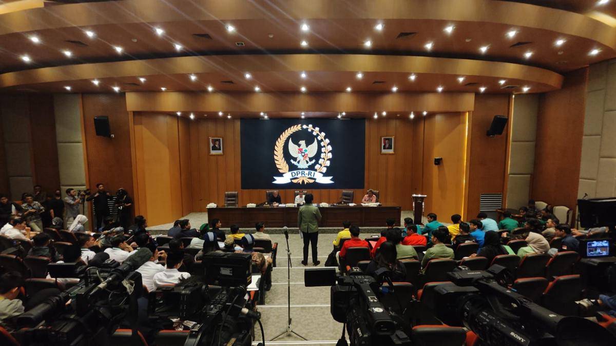 Mahasiswa temui pimpinan DPR RI