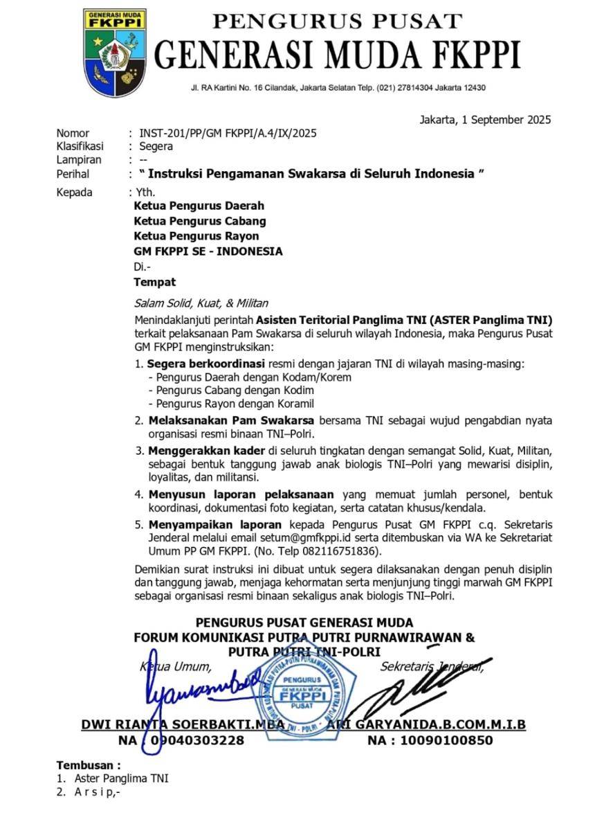 (Dokumentasi Istimewa)