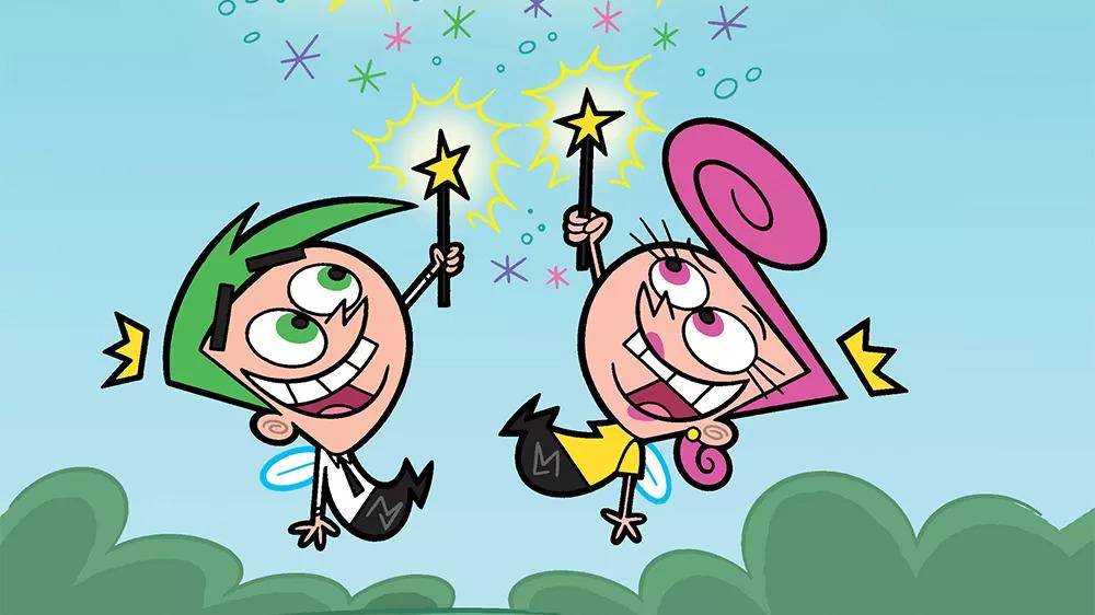 karakter kartun Brave Pink Hero Green