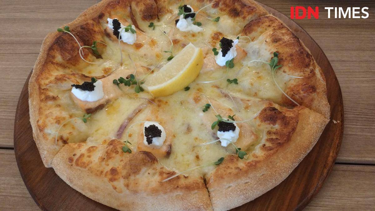 Potret menu Pizza Hut