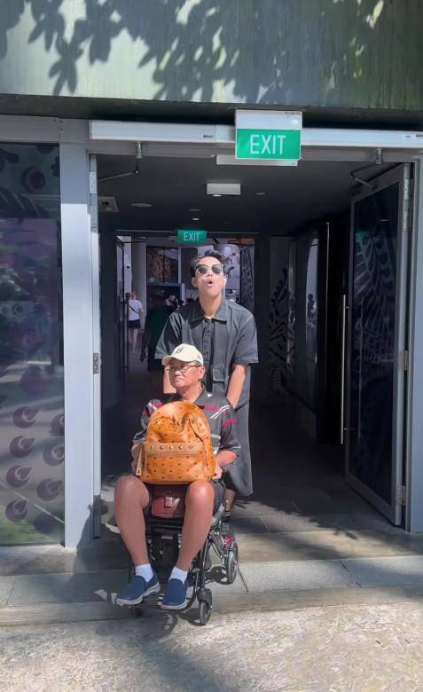 Kenangan Ricky Cuaca dan Ayahnya (Instagram.com/rickycuaca)
