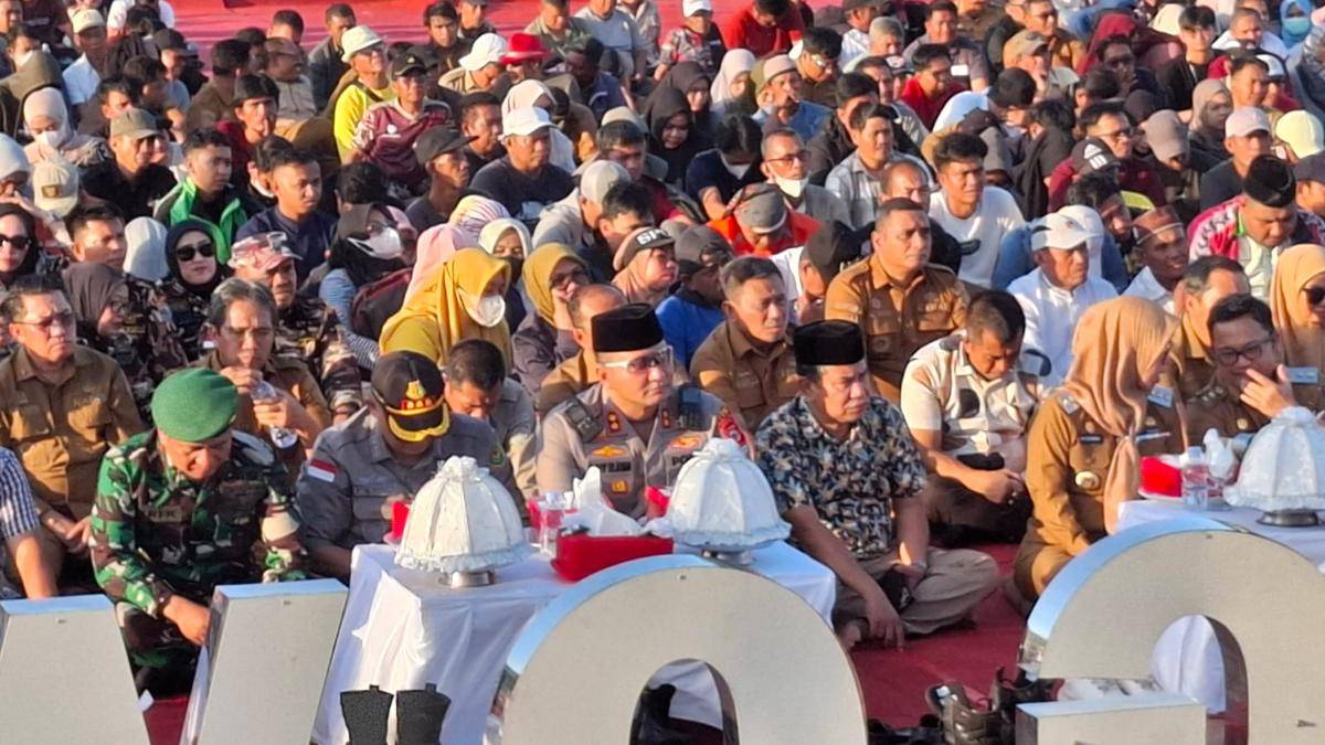 Deklarasi Gowa Damai, Selasa (2/9/2025). IDN Times/Darsil Yahya