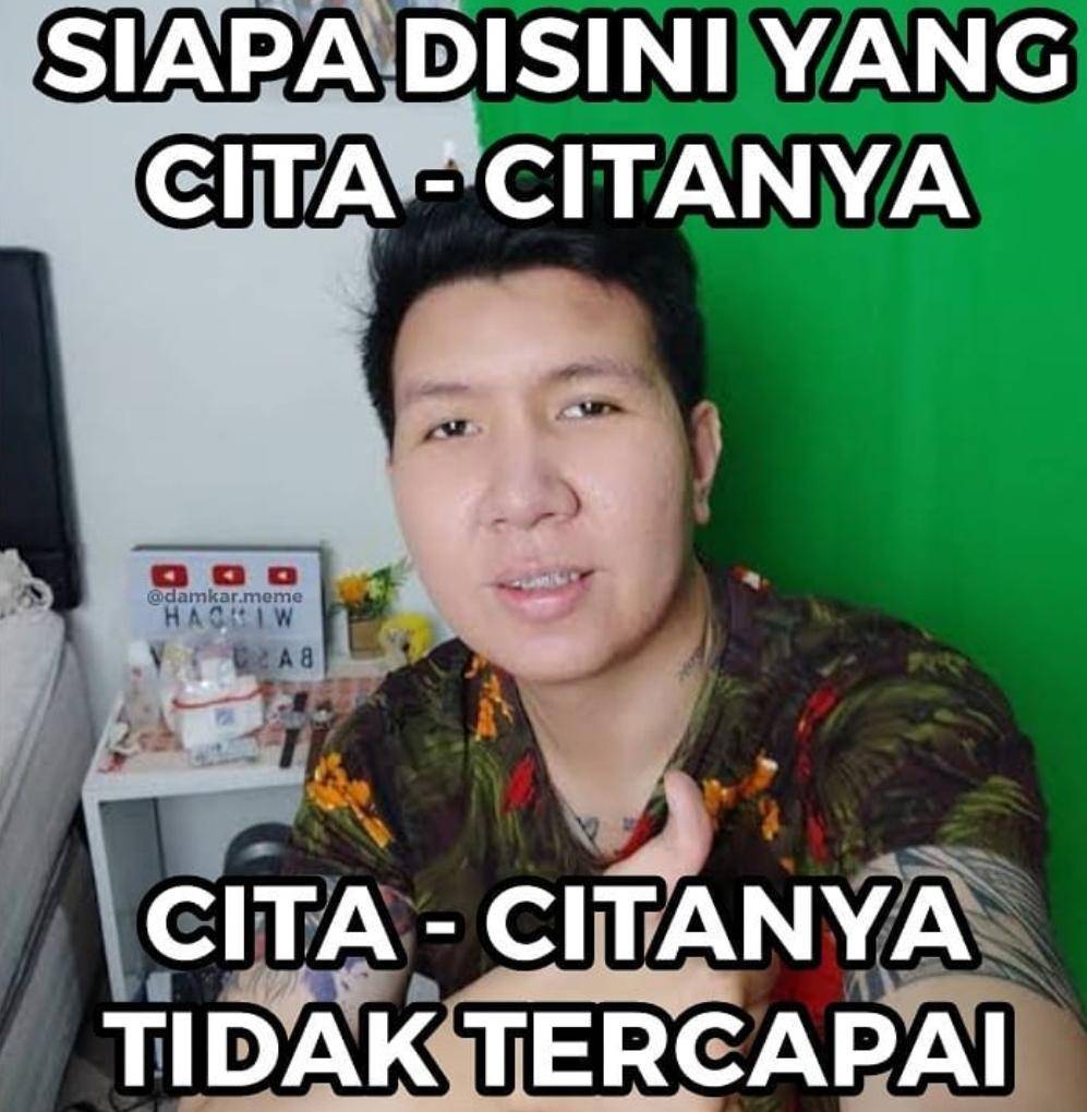 meme cita-cita vs realita