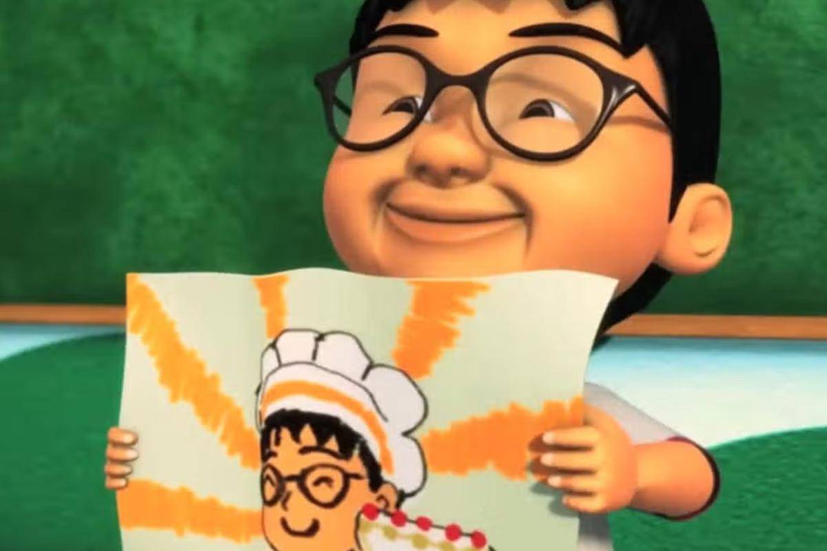 cuplikan Upin dan Ipin episode Cita-citaku