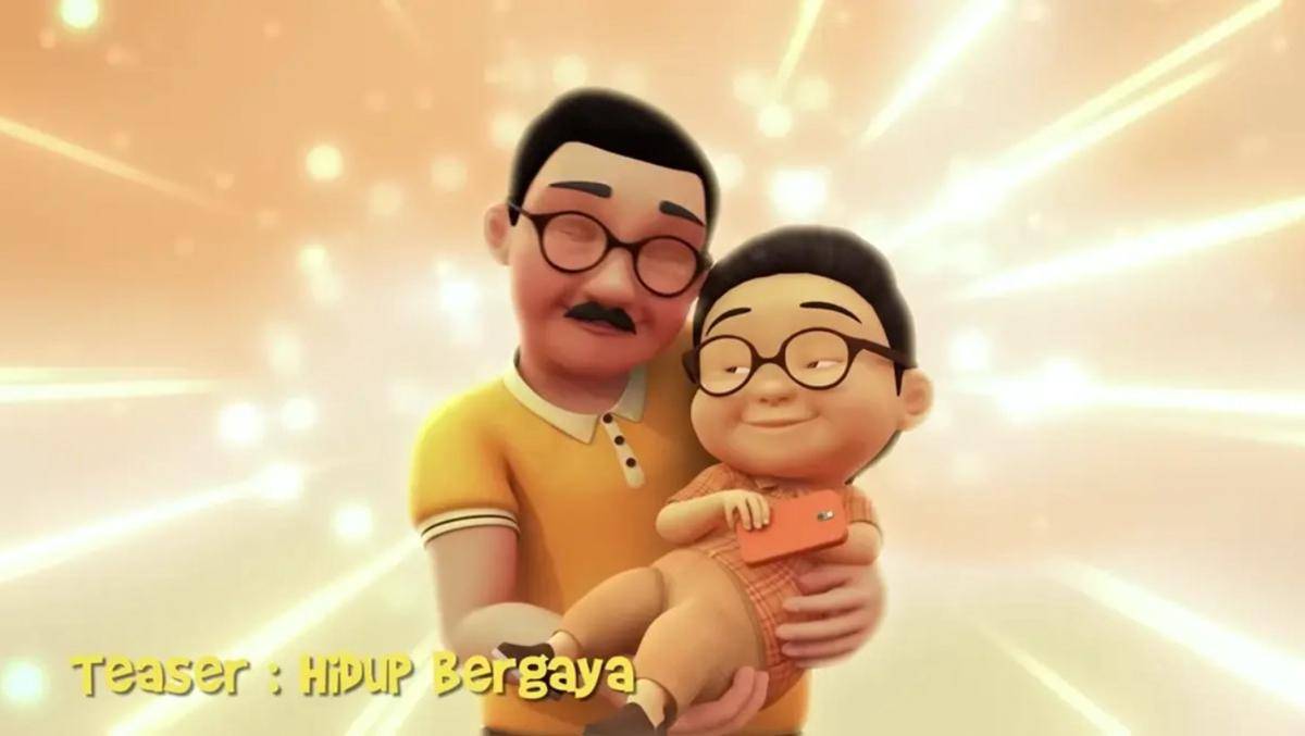 cuplikan Upin dan Ipin episode Hidup Bergaya