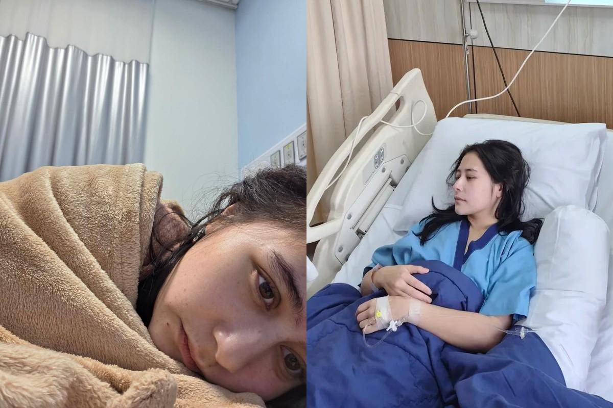 Prilly Latuconsina dirawat di rumah sakit 