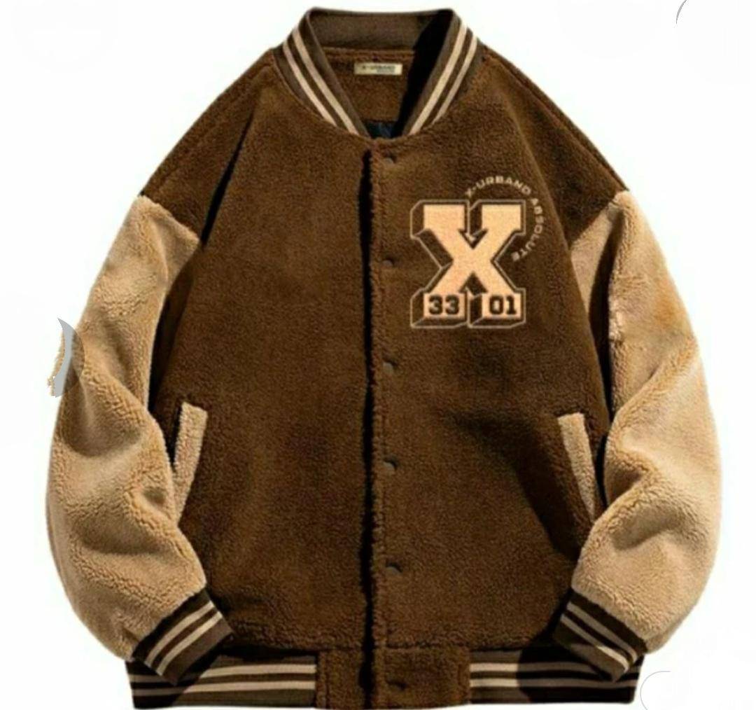 X Urband Absolute Jaket Sherpa Varsity Bulu Domba (shopee.co.id/StarGudang)