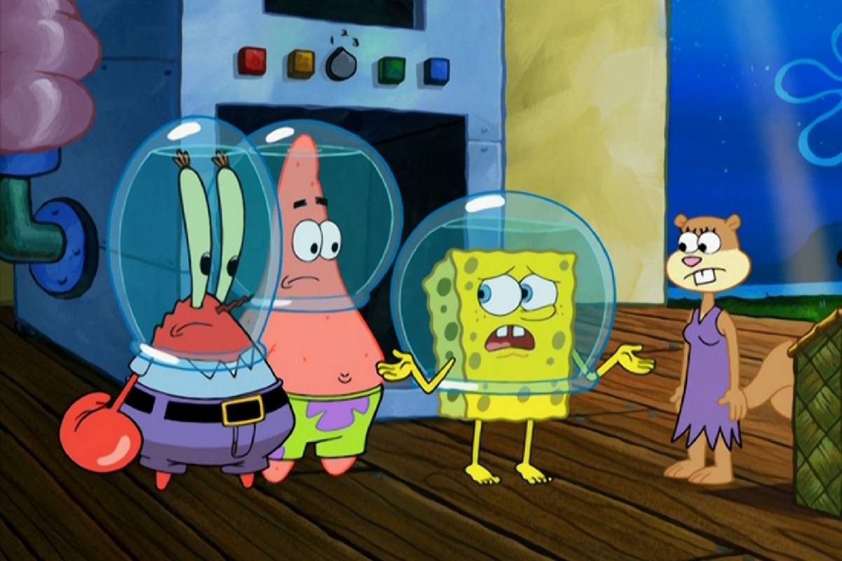 SpongeBob frustrasi karena tidak bisa memenuhi ekspekatasi semua orang
