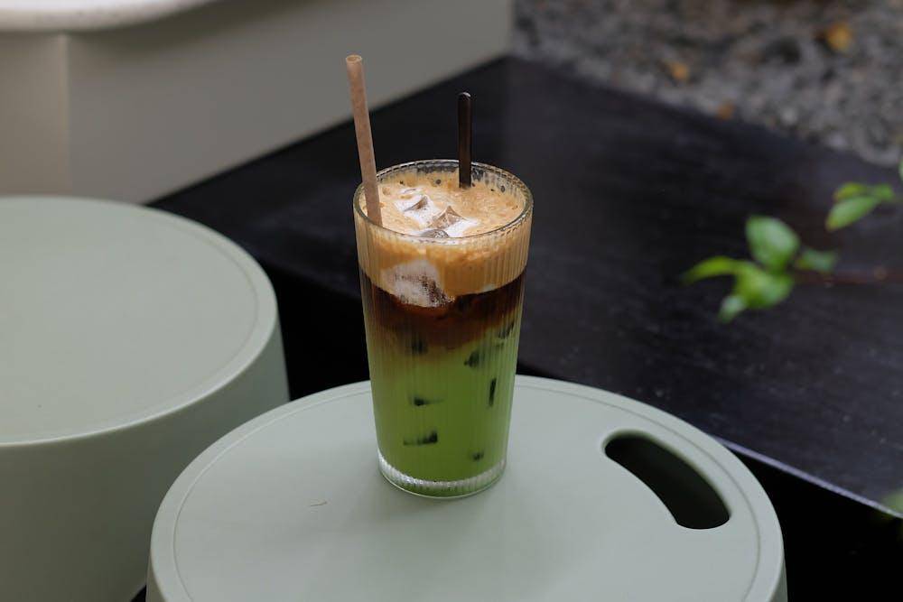 ilustrasi matcha espresso