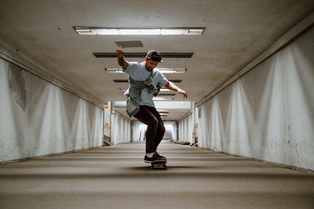 ilustrasi fashion item anak skate (pexels.com/cottonbro studio) 