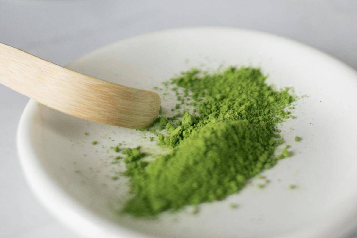 ilustrasi ceremonial grade matcha