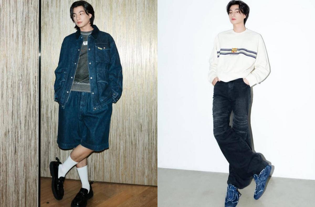 Gaya Casual Chic Gulf Kanawut (instagram.com/gulfkanawut)