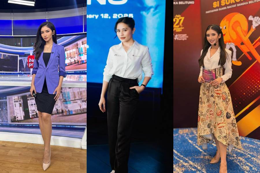 outfit formal untuk public speaker (instagram.com/babykristami | prillylatuconsina96)