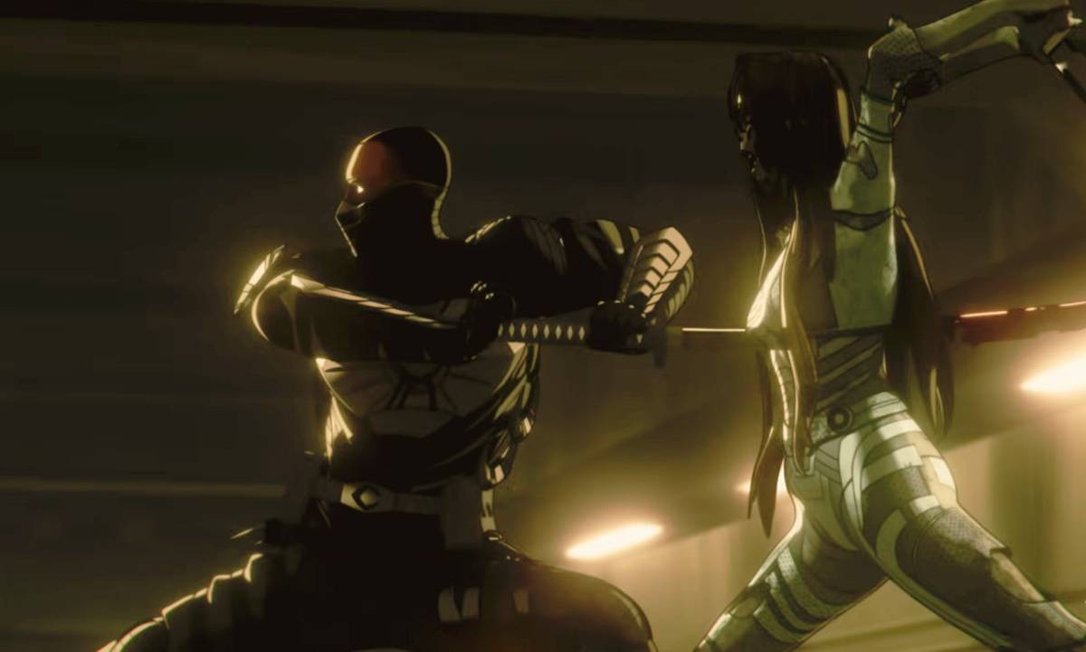 Blade dan Ghost dalam Marvel Zombies