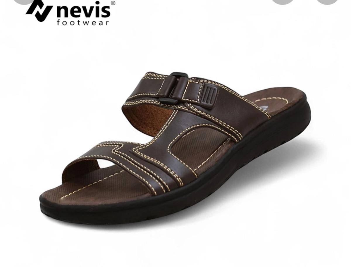 NEVIS Sandal Kulit Pria Slop Ban 2 Rance Slip On Slide Original (shopee.co.id/NEVIS Official ShopAktif 5 jam laluKAB. GRESIKKunjungi Toko433Produk4.7Penilaian100%Chat Dibalas)