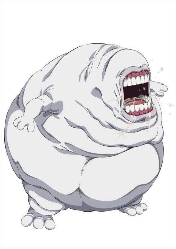 Gums, monster yang jadi rival Pig God - One Punch Man 