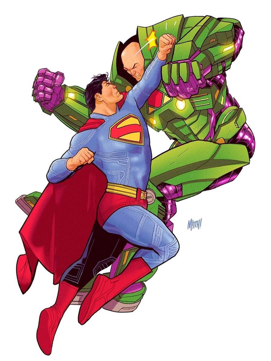 artwork Superman: Man of Tomorrow