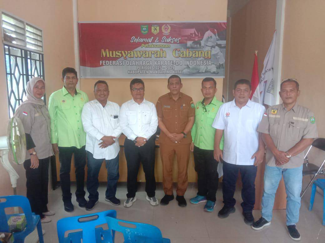 Afrizal kembali pimpin Forki Mandailing Natal (dok.Forki Sumut)
