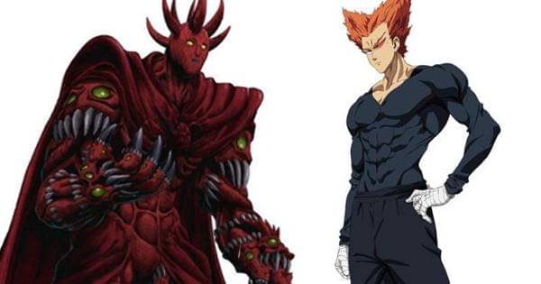 Orochi dan Garou - One Punch Man