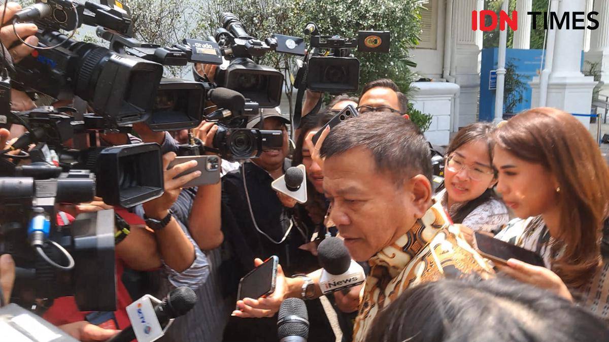 Kepala Badan Intelijen Negara (BIN)  Muhammad Herindra terlihat mendatangi Kompleks Istana Kepresidenan pada Kamis (4/9/2025). (IDN Times/Trio Hamdani)