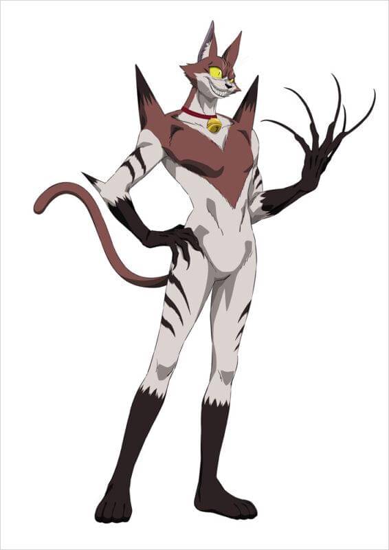 Nyan, monster kucing - One Punch Man Anime Website