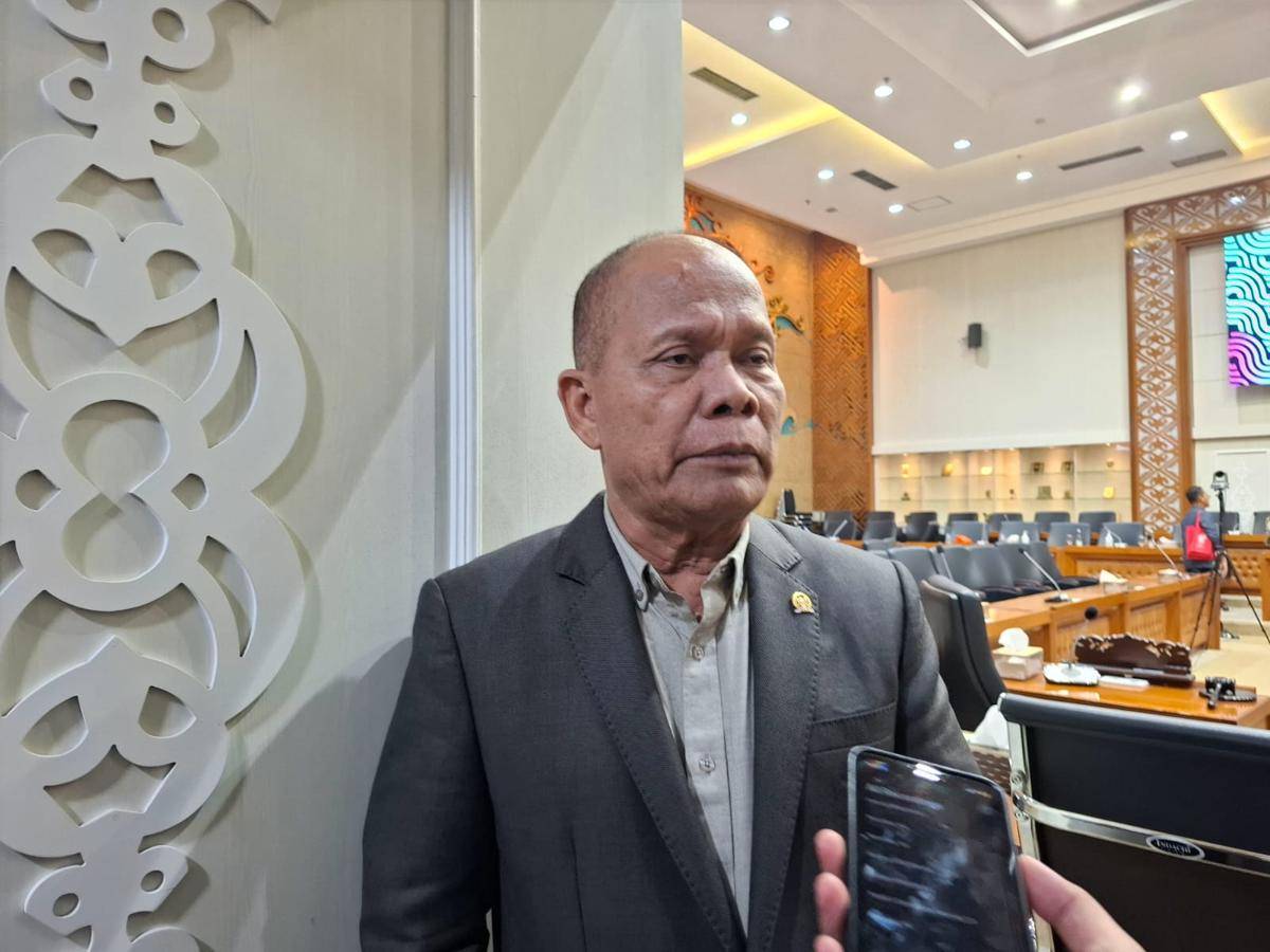 Wakil Ketua Baleg DPR RI, Sturman Panjaitan sebut parlemen buka peluang take over RUU Perampasan Aset diusulkan inisiatif DPR RI. (IDN Times/Amir Faisol)