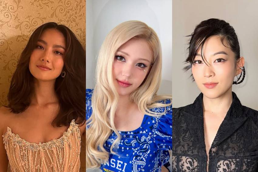 Arden Cho, Jeon Somi, dan Adeline Rudolph
